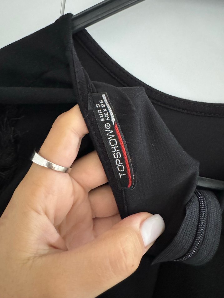 Siyah Kadın mini Elbise - Görsel 4