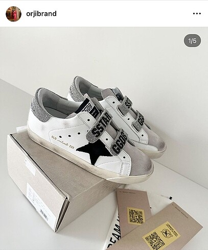 Golden Goose Deluxe Golden goose old school swarovski