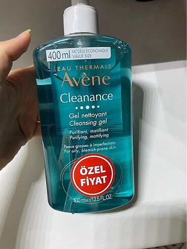 Avene temizleme jeli