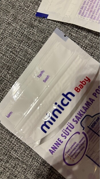 Anne sütü saklama poşeti - Görsel 5