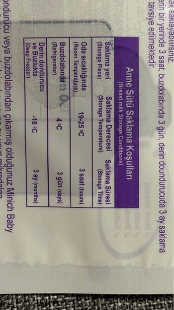 Anne sütü saklama poşeti - Görsel 6