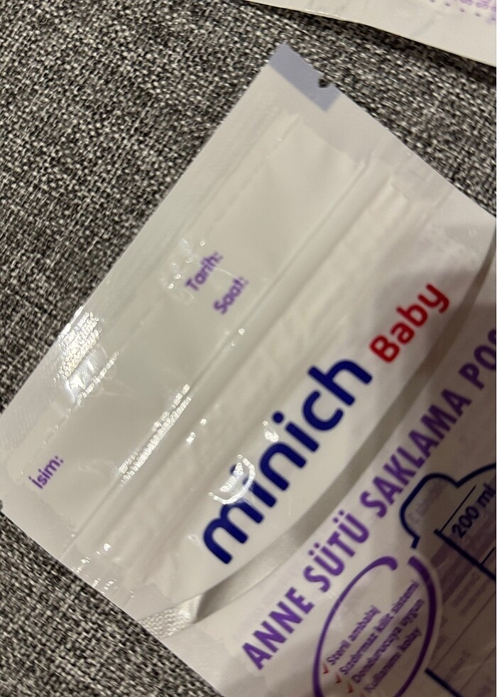 Anne sütü saklama poşeti - Görsel 5