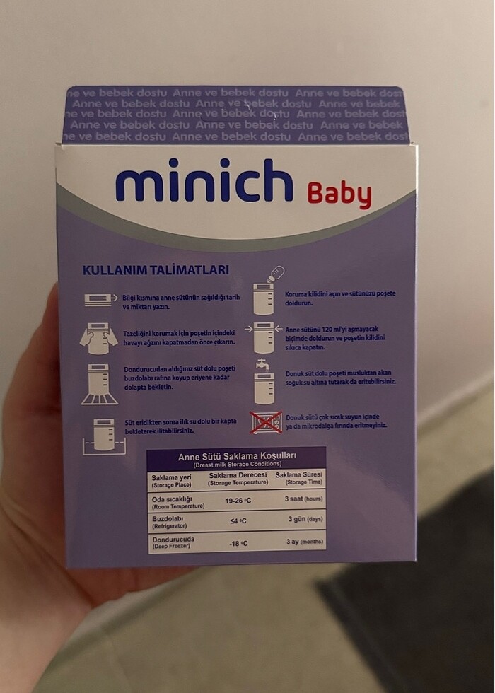 Süt saklama poşeti - Görsel 2