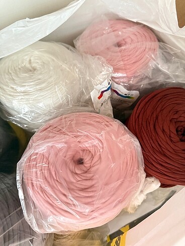 Spagetti yarn bakır penye ip