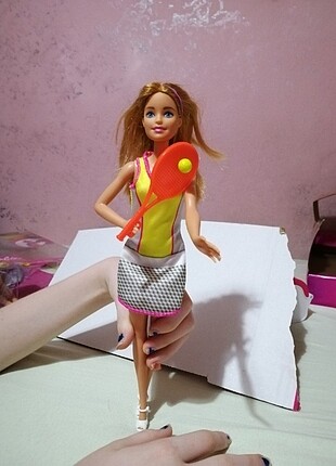  Beden Renk Barbie tenis Bebek 