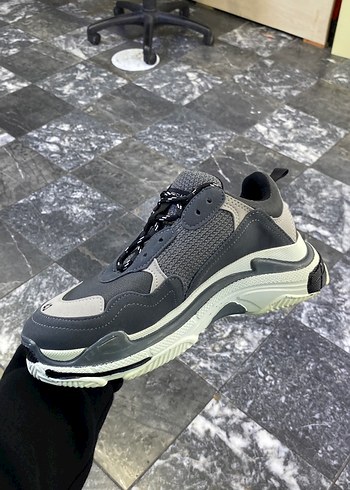 40 Beden Gri Balenciaga Spor Ayakkabı Velcro