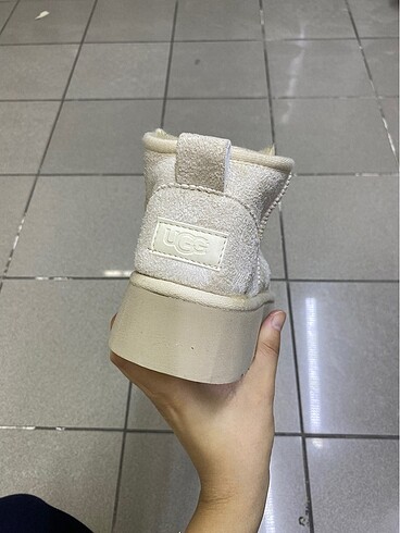 40 Beden ten rengi Renk Platform ugg