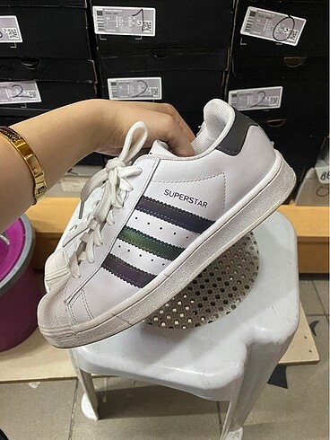 38 Beden beyaz Renk Adidas Superstar
