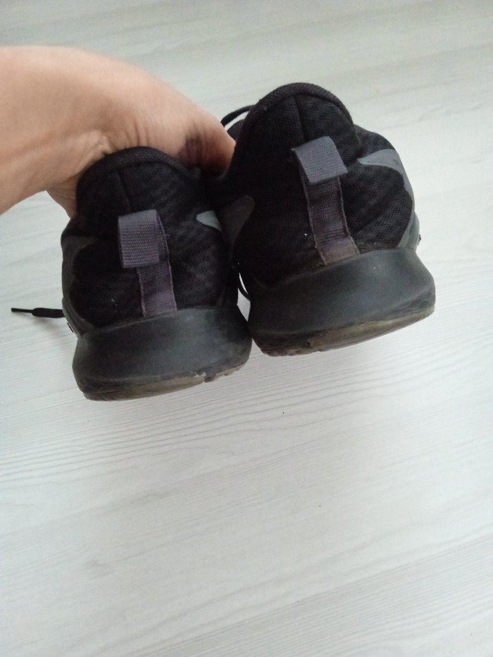 Siyah Bağcıklı erkek spor ayakkabı - Görsel 3