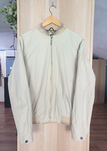 American Vintage Bej Vintage Oversize Bomber Ceket