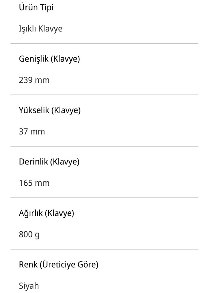 RAMPAGE KB-R77 Palm USB Rainbow Backlight Outemu Blue Switch Mek - Görsel 5