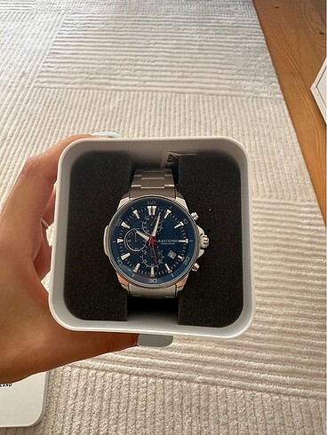 Mascionni Gümüş renk erkek kol saati - Görsel 5