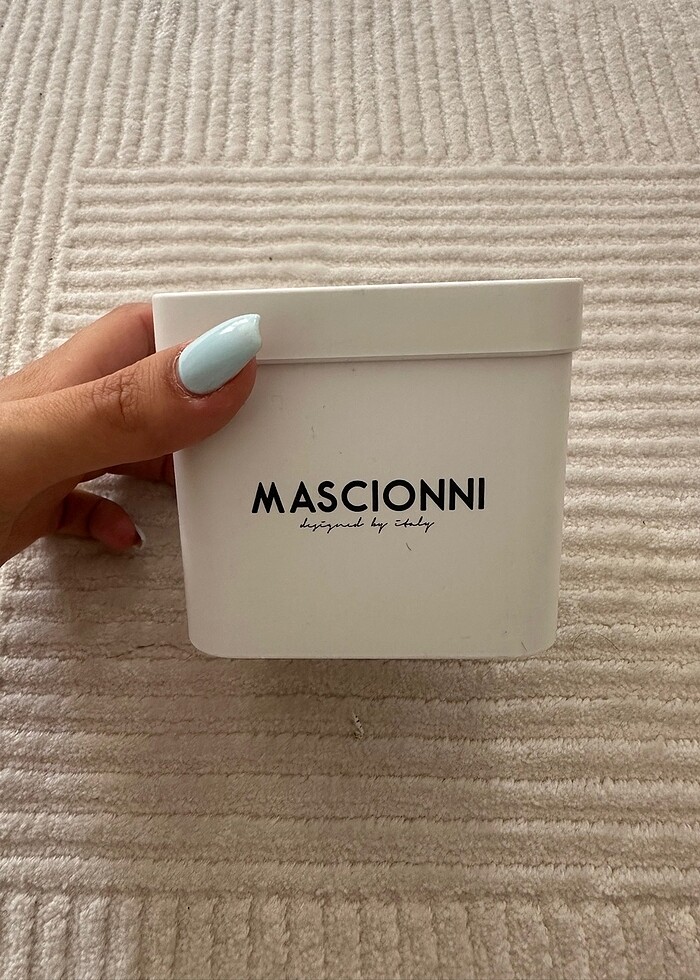 Mascionni Gümüş renk erkek kol saati - Görsel 3