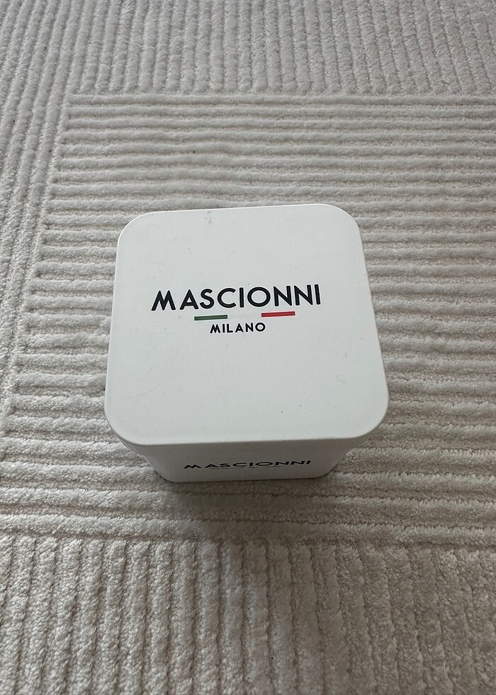 Mascionni Gümüş renk erkek kol saati - Görsel 4