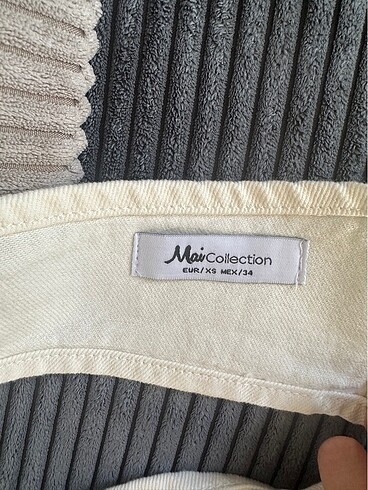 xs Beden Mai Collection beyaz bluz