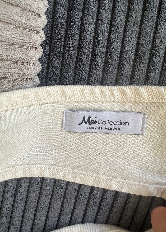 Mai Collection beyaz bluz - Görsel 3