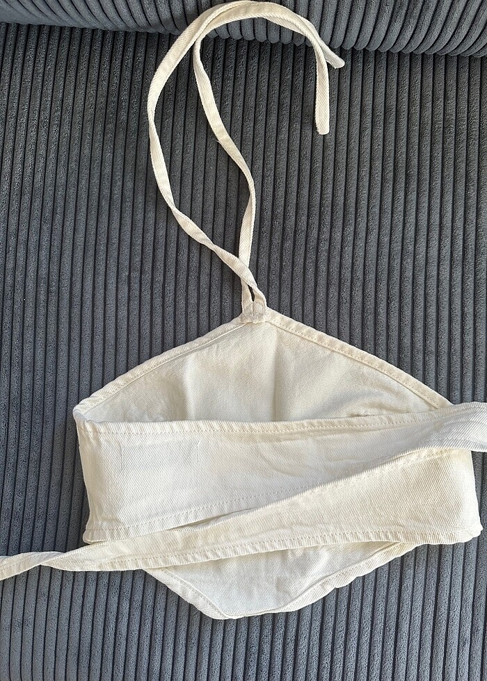 Mai Collection beyaz bluz - Görsel 2