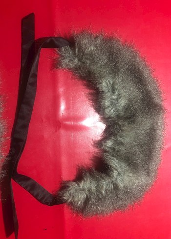 Kürk yaka ve el manşonu - Görsel 2