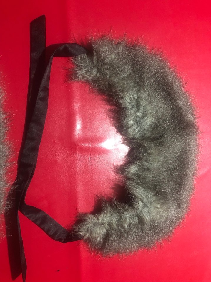 Kürk yaka ve el manşonu - Görsel 2