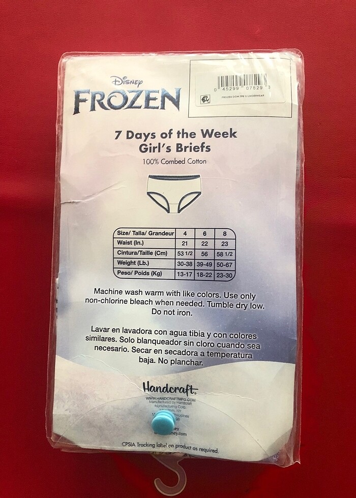 Frozen elsa kız çocuk iç çamaşır - Görsel 2