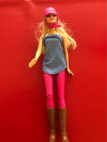  Beden Barbie ve güzel atı oyuncak seti