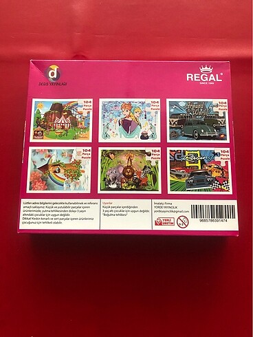 Regal Puzzle 104 parça