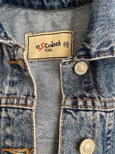 7 Yaş Beden Kız çocuk jeans ceket