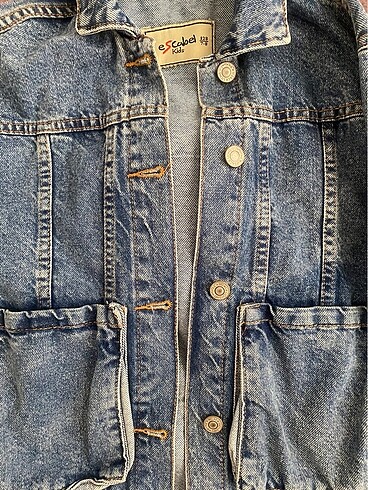 7 Yaş Beden çeşitli Renk Kız çocuk jeans ceket