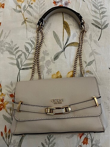 Guess bej çanta - Görsel 4