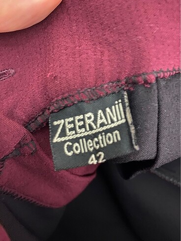 42 Beden bordo Renk Pantolon
