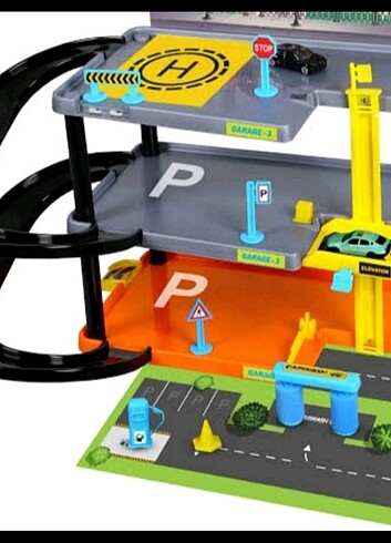 Smart Wheels 3 Katlı Otopark Garaj seti