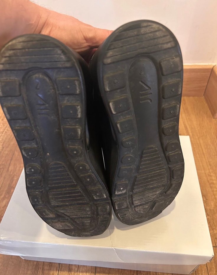 Siyah Rugan Detaylı Kadın Dolgu Topuk Spor Tarz Ayakkabı - Görsel 5