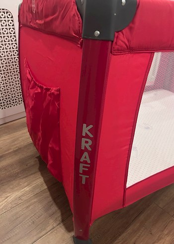 Kırmızı Renkli Oyun Parkı Yatak - Görsel 12