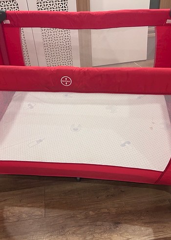 Kırmızı Renkli Oyun Parkı Yatak - Görsel 3