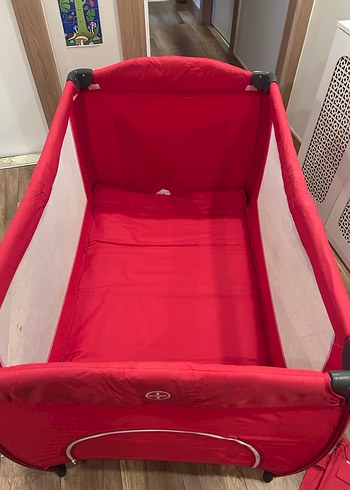 Kırmızı Renkli Oyun Parkı Yatak - Görsel 8