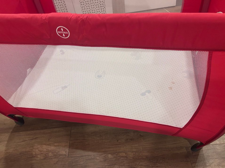 Kırmızı Renkli Oyun Parkı Yatak - Görsel 4