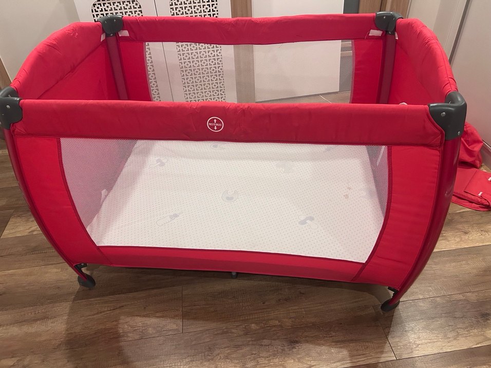 Kırmızı Renkli Oyun Parkı Yatak - Görsel 3