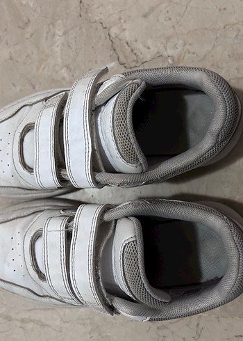 Çift Tokalı Beyaz Kız Çocuk Spor Ayakkabı - Görsel 6