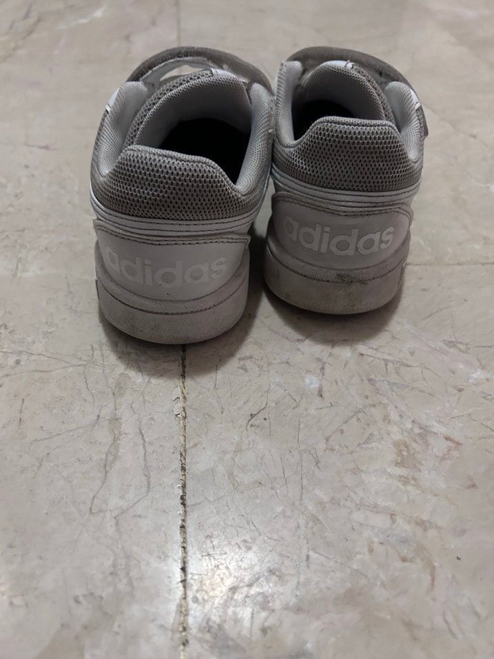 Çift Tokalı Beyaz Kız Çocuk Spor Ayakkabı - Görsel 3