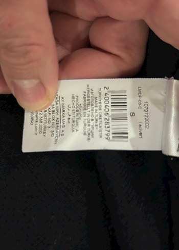 Uzun Kollu Lacivert Erkek Triko - Görsel 7