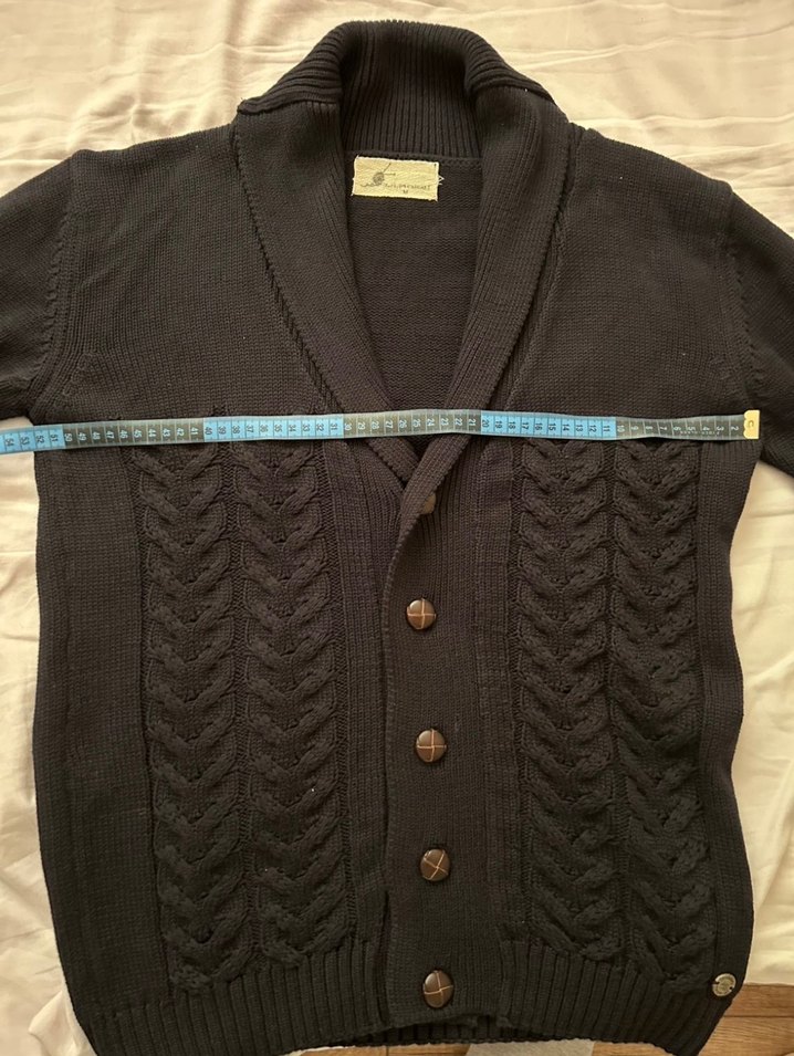 DS Damat Casual Lacivert Örgü Erkek Süveter Yüksek Yaka - Görsel 4