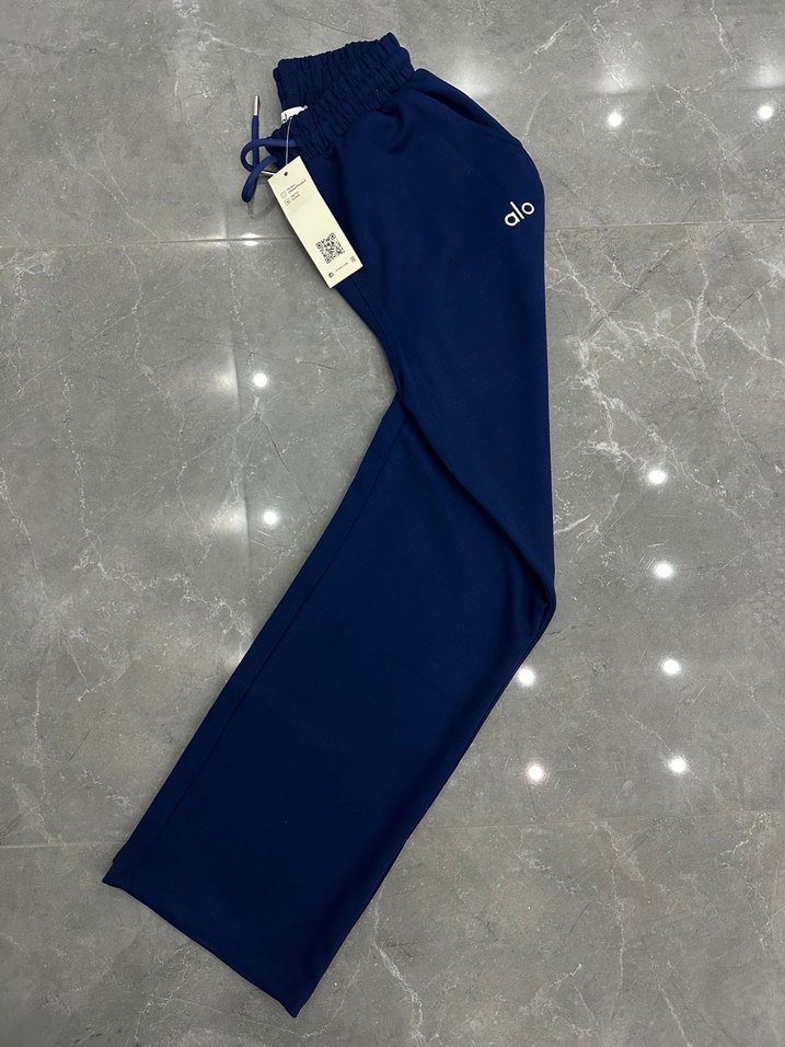 Lacivert Rahat Kesim Kadın Eşofman Altı - Görsel 3