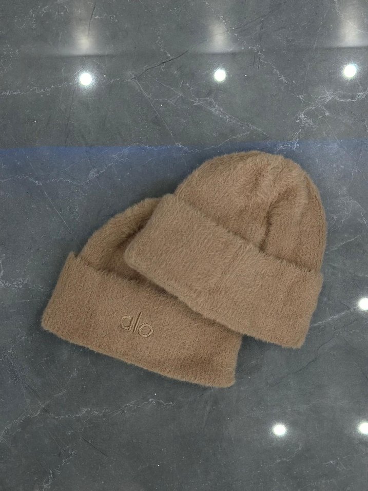 Bej Örme Kadın Bere - Görsel 2