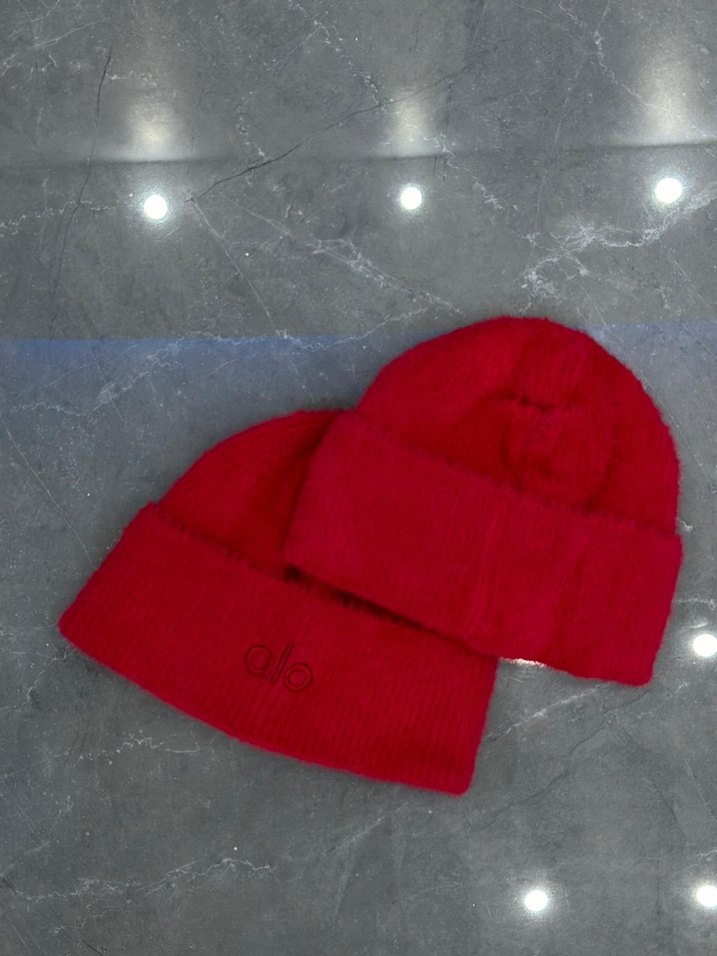 Kırmızı Kadın Street Wear Bere - Görsel 2