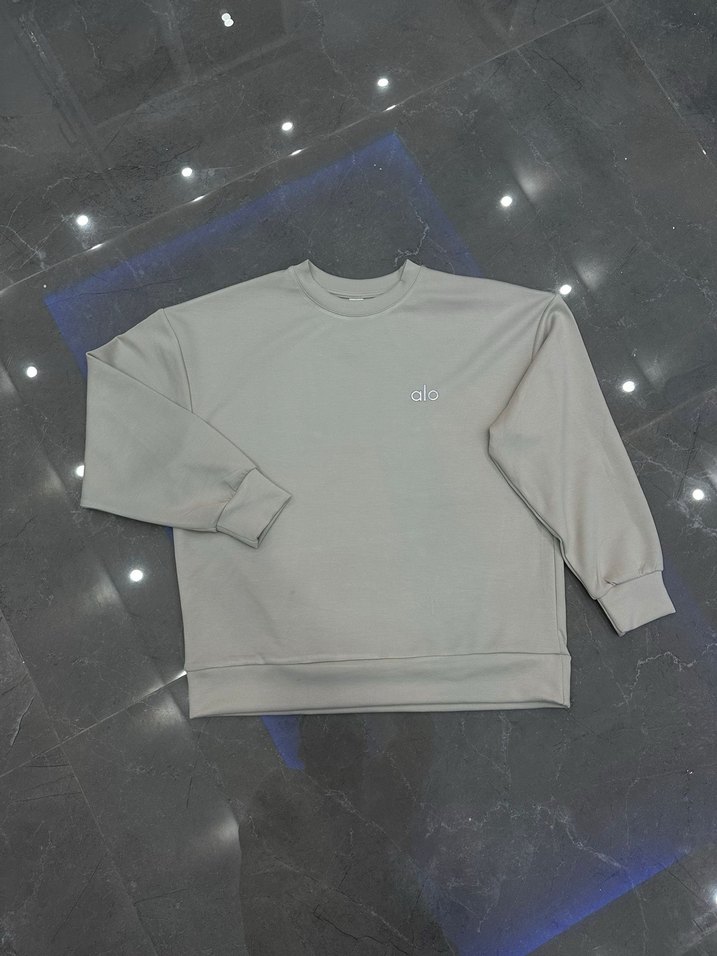 Beyaz Oversize Mini Sweatshirt - Görsel 4