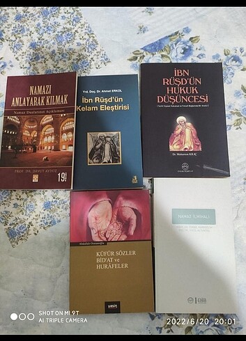 Kitaplar sıfır ayarındadır.