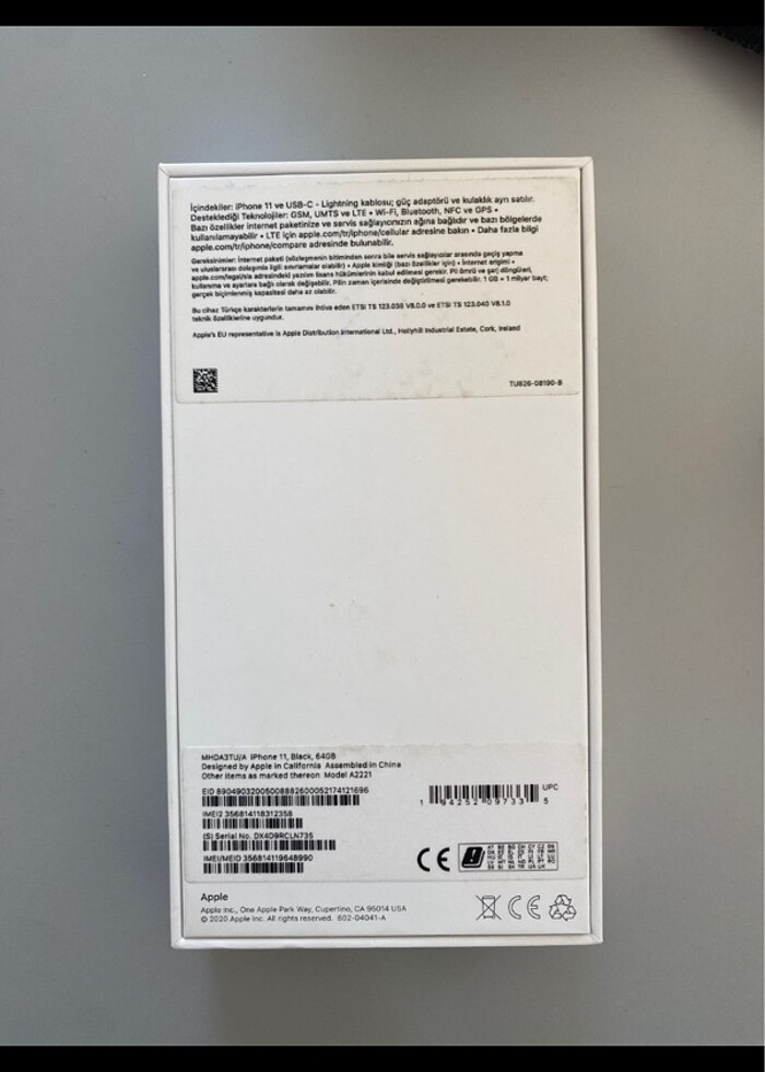 İphone 11 64 gb kutu - Görsel 2