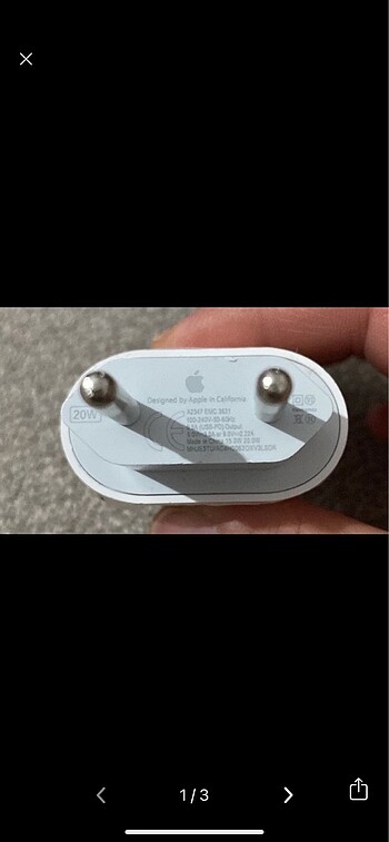  Beden İphone şarj adaptörü