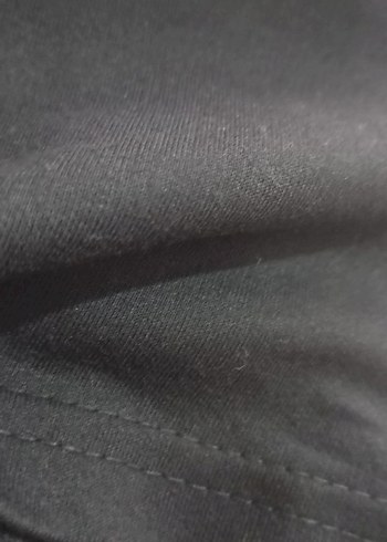 Siyah Uzun Kadın Kaban - Görsel 5