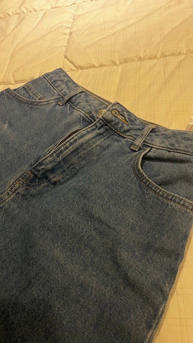 Mavi Denim Mini Etek - Görsel 2